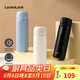 樂(lè )扣樂(lè )扣（LOCK&LOCK）簡(jiǎn)約彈跳蓋保溫杯男女學(xué)生高顏值保溫保冷水杯隨行杯子480ML白色