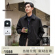 beanpole【新品】濱波 2025早春男士都市優(yōu)雅行政風(fēng)長袖夾克外套 黑色 L 180/96A