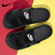 耐克（NIKE）拖鞋男女 夏季新款潮流戶外沙灘鞋居家透氣休閑鞋運(yùn)動(dòng)涼鞋涼拖 一字拖鞋/黑色/爆款/偏小一碼 39