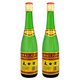 太白酒酒52度蒙砂太白500毫升鳳香型國產(chǎn)糧食酒高脖綠瓶白酒裸瓶 52%vol 500mL 2瓶 黃標 瓶子是玻璃瓶 瓶子是玻璃瓶