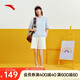 安踏彩虹運動套裝女夏季短袖圓領(lǐng)短褲寬松T恤女網(wǎng)球風(fēng)休閑潮流套裝