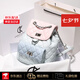CHARLIE & KELLI品牌 CK輕奢包包女2025新款夏季校園雙肩包鏈條包菱格撞色背包 藍(lán)色【八倉(cāng)速發(fā) 禮袋包裝】