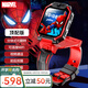 迪士尼（Disney）兒童電話(huà)手表男孩6-12歲4G全網(wǎng)通GPS精準定位防水漫威蜘蛛俠可拆卸智能手表炫酷黑紅頂配版-XFQ