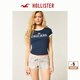 HOLLISTER25夏季新款Y2K美式辣妹迷彩運(yùn)動(dòng)熱褲短褲女裝KI349-5227 白色印花 XXS (160/58A)標(biāo)準(zhǔn)版