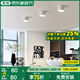 君御明裝免打孔led圓形筒燈客廳家用吸頂燈玄關(guān)過道店鋪商用YZ1137 YZ1137-4寸白光LED(白)
