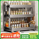 幼熙不銹鋼廚房調(diào)料置物架多功能臺面油鹽醬醋調(diào)料收納架廚房用具大全 三層54CM-刀架+筷筒+砧板架+掛鉤