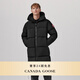 加拿大鵝（Canada Goose）Lawrence 男士長(cháng)款羽絨服戶(hù)外派克大衣大鵝羽絨服 2800M 61 黑色 M