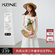 KBNE連衣裙女白色吊帶裙長(cháng)裙小白裙2025夏季新款小個(gè)子背心裙子 白色 M