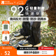 牧高笛（MOBIGARDEN）雪套 戶外徒步防水防沙防雪登山鞋套男女護腿雪套 【短款】夜幕黑/M碼