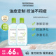 貝德瑪（BIODERMA）卸妝水綠水500ml*2凈妍控油潔膚液油皮面部清潔 七夕禮物男女可用