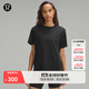 lululemon丨All Yours 女士 T 恤 *棉 LW3ES5S 短袖 黑色 S /6