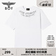BOY LONDON【浮光掠影】男女款短袖印花薄荷曼波寬松浪漫T恤N01027 白色 M