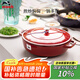 琺寶（staub）法國進口旋風釘海鮮鍋雙耳煲湯烹飪鍋海鮮鍋櫻桃紅28cm 40511-474