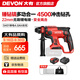 大有（Devon） 無(wú)刷電錘5401多功能鋰電錘充電電錘電鎬兩用錘磨組合輕型沖擊鉆 4.0Ah單電快充（75W）