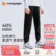 moodytiger【奶皮褲】?jì)和澴痈邚椡笟獯呵镝樋椖型L(cháng)褲柔軟親膚女童運動(dòng)褲