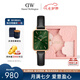 丹尼爾惠靈頓（DanielWellington）DW女士手表簡約時尚小綠表送女友七夕禮物商務輕奢DW00100446