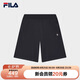 FILA斐樂(lè)官方男士針織短褲時(shí)尚休閑基礎(chǔ)簡(jiǎn)約五分褲