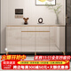 梵艾奇 鞋柜門(mén)口現代玄關(guān)柜白色入戶(hù)門(mén)廳柜客廳多功能大容量?jì)ξ锕裥?香檳D824【138*34*100cm】