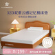 La Torretta記憶棉床墊慢回彈學(xué)生床墊宿舍單人床墊床褥子A類(lèi)床墊90*190cm