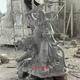釋雕古今石雕武財神趙公明高1.2米 青石佛像寺廟戶(hù)外家居供奉趙玄壇擺件 尺寸定制