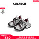 SugarSu白鹿于文文同款|SugarSu酥履秋季復(fù)古增高綁帶老爹女鞋 千禧銀 38