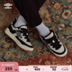 茵寶（Umbro）[羅一舟同款]幸運(yùn)面包鞋板鞋運(yùn)動鞋男鞋復(fù)古休閑鞋女鞋 黑色/香草黃（男款） 42