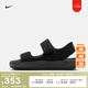 耐克（NIKE）CALM女子舒適簡(jiǎn)約涼鞋秋季魔術(shù)貼易穿脫支撐抓地FJ6043 001黑/黑/黑 36.5