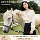 香影法式v領(lǐng)玫粉色減齡針織上衣女秋裝2025新款鏤空毛衣開(kāi)衫外套 米色 XL