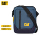 CAT卡特單肩挎包10英寸iPad平板包 通勤男  藍色 83614