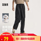 森馬休閑褲男山系寬松直筒褲大口袋情侶款工裝褲秋長(cháng)褲101524127204
