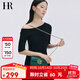 HR赫蓮娜包包女包時(shí)尚女小方包頭層牛皮單肩包簡(jiǎn)約鏈條包生日禮物 墨綠色