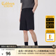 卡賓男裝時(shí)裝休閑短褲24夏新款寬松褲子舒適商場(chǎng)同款Y224 煤黑色01 L (175) 50