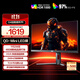 AOC 27英寸2K240Hz 1152分區(qū)QD-MiniLED HVA Black HDR1000 快速液晶1ms游戲電競顯示器 逐光Q27G4ZMN