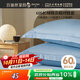 百麗絲水星家紡出品60支長(zhǎng)絨棉枕套單件對(duì)枕套高支貢緞家庭雙人