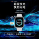 米小皓M8ProMax H首發(fā)超級快充大電池智能插卡手表全新UI摩斯二代 銀色4+64G