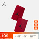 耐克（NIKE）Jordan官方耐克喬丹JUMPMAN速干護腕(1對)秋季運動(dòng)AC4094 605健身紅/(黑) 均碼