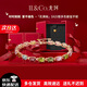 IL&CO尤珂 S925銀天然碧璽方糖手鏈女寶石手串生日情人節(jié)禮物送女友