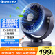 格力（GREE）空氣循環(huán)扇臺式風(fēng)扇家用電風(fēng)扇風(fēng)寶遙控小風(fēng)扇搖頭電扇渦輪換氣扇循環(huán)對流風(fēng)扇FXT-1506Bg3