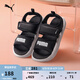 彪馬（PUMA）緩震中底魔術(shù)貼透氣涼鞋男女夏季休閑拖鞋SANDAL395429 黑色-白-07 42