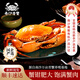 南沙青蟹正宗肉蟹鮮活味美膏蟹公蟹活蟹海鮮水產(chǎn)送禮源頭直發(fā) 熱銷款 肉蟹 禮盒裝 4只/箱