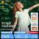 moodytiger【仙女家族】女童短袖T恤速干吸汗夏季兒童高彈柔軟印花運動上衣