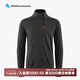 KLATTERMUSEN攀山鼠10055胡戈男款半拉鏈套頭帽衫-Huge Zip Sweater M's 962RavenBurnt Russet烏黑紅褐 M
