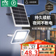 雷士（NVC）太陽能戶外照明燈室外庭院燈路燈投光燈光控遙控402lm+約25m2