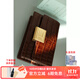 A.Cloud女書(shū)本鎖鱷魚(yú)紋小方包高級質(zhì)感復古斜挎腰包女包 情人節送禮 咖啡色鱷魚(yú)紋斜挎+腰帶版