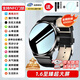 小米部依頂配版watch9pro智能手表GT9可接打電話(huà)nfc運動(dòng)手環(huán)2025新款 巔峰黑皮[高清接打電話(huà)+全功能]送表帶