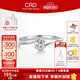 CRD克徠帝【七夕禮物】心愛鉆戒六爪鉑金18K金鉆石戒指女求婚結(jié)婚 【臻選】PT950鉑金 5分