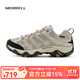 邁樂(lè )（Merrell）男女款戶(hù)外越野徒步鞋MOAB GTX防水透氣防滑抓地耐磨登山鞋 J036326白黑灰-3 GTX女款 39