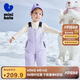 迷你巴拉男女童拒水防油污防風(fēng)冬新品背帶長(cháng)褲【三防羽絨褲】