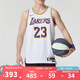 耐克（NIKE）官方洛杉磯湖人隊(duì)NBA勒布朗·詹姆斯男子速干夏季透氣網(wǎng)眼球衣 DN2081-103 L