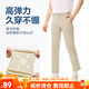 網(wǎng)易嚴選 男式直筒斜插袋休閑褲商務(wù)通勤直筒褲修飾腿型褲 卡其色-商務(wù)款 31 （170/80A）